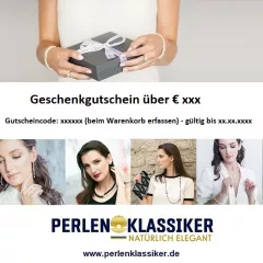 Perlenklassiker Geschenkgutschein - Wert: 10 Euro